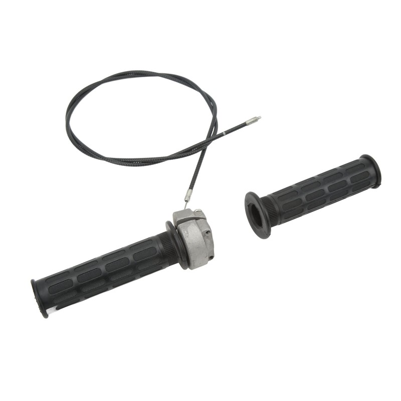 2PCs Twist Throttle Cable Handle Accelerator Handle Grips Replacement for