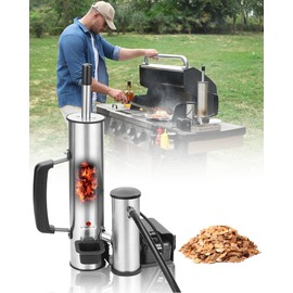 Smoke Generator For Cheese, Smoke Tube For Pellet Smoker, Portable Electric Smoke Maker Outdoor Smoker Accessories, Hot or Cold Smoking Attachment for any Grill or Smoke, Best Gifts for Men, Dad