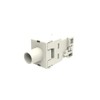 UNJ600-WH - Uniprise UNJ600 Category 6 U/UTP Information Outlet, white