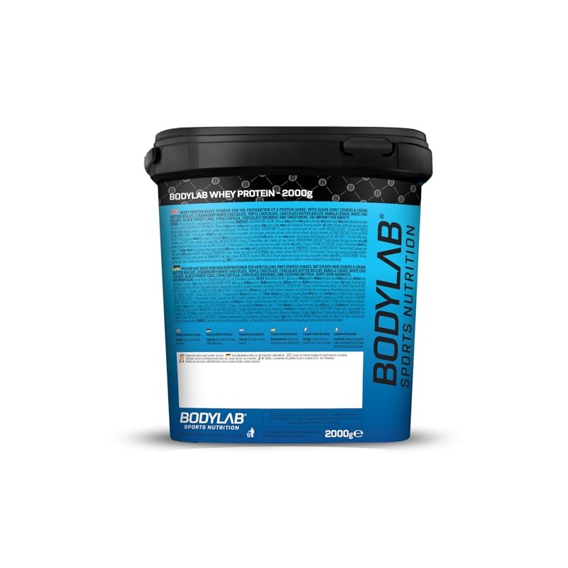 Bodylab24 Whey Protein Pulver, Pfirsich-Joghurt, 2kg