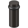 DELTANA Round Universal Floor Bumper 3", Solid Brass (Oil-Rubbed Bronze)