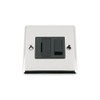Fused Switch - Polished Chrome - Classic - Black Insert