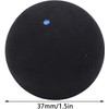 4PCS Squash Balls Set, 3 Single Dot and 1 Double
