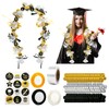 CIXICM 2025 Graduation Candy Lei Making Kit Black God Candy