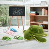 MorisMos 45 cm Plush Cuddly Toy Turtle with 4 Babies