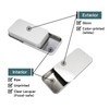 Cubic Ape Slide Top Tin Containers for Lip Balm, Solid