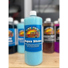 CarGlo Aqua Shine Water Based Sprayable Dressing 32oz Tire Trim & Suspension
