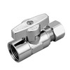Minimprover 2 Pack Premium Brass Chrome plated 3/8" FIP Female