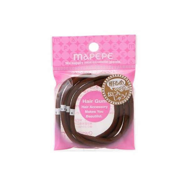 Mapepe Ring Rubber, Pack of 4, Light Brown