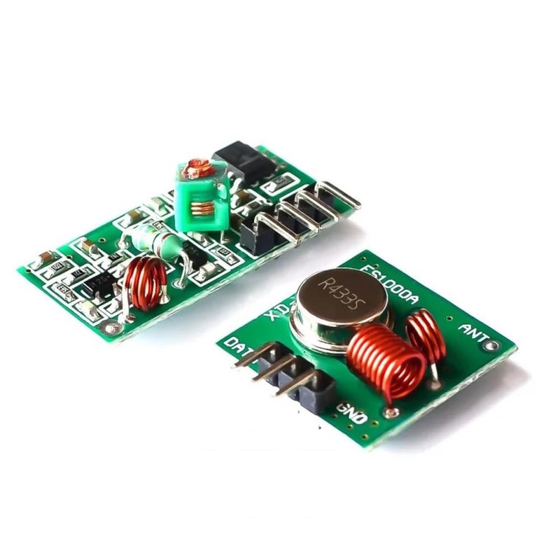433 Mhz RF Transmitter and Receiver Module Link Kit for