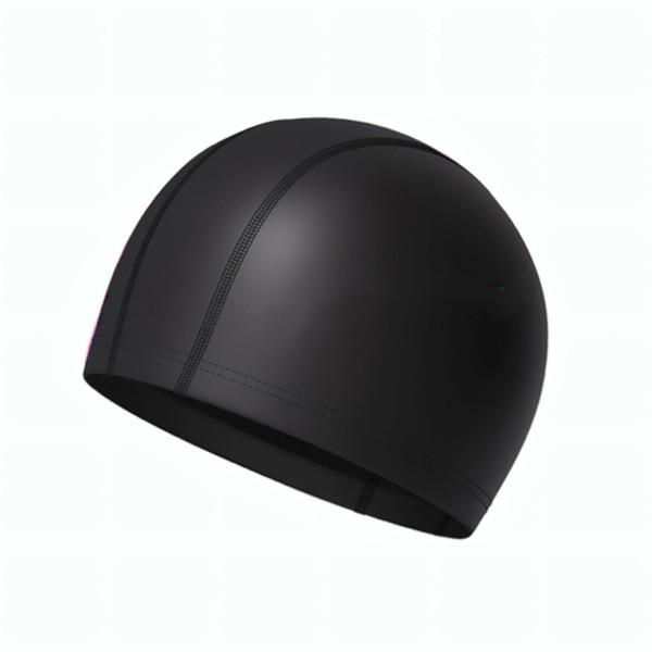 Badekappe Bademütze PU Beschichtet Weiche Badehaube Ohrenschutz Schwimmhaube wasserdicht Schwimmkappe