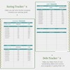 Large Budget Planner Monthly Finance Organizer with Expense Tracker to