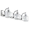 Ralbay Crystal Vanity Light Fixtures 3 Light Modern Crystal Bathroom