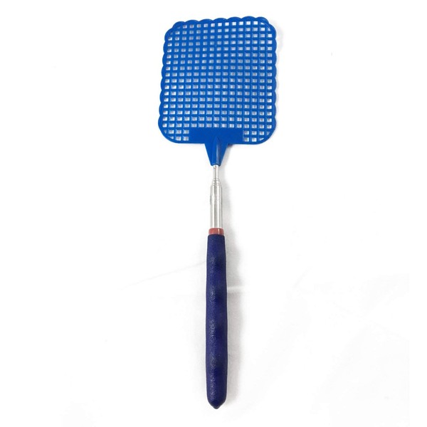 ASR Outdoor Extendable Insect Bug Fly Swatter Durable Telescopic Pole Anti Slip