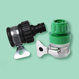 Water Pipe Connection Adapter Hose Connector - Washing Machine Faucet Accessories Part 2 - Green Connection Adapter 3ea