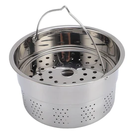 Steaming Pot for Thermomix TM5 TM6, Stainless Steel Steaming Basket, Large Capacity, DishwasherSafe Kitchen Tool
