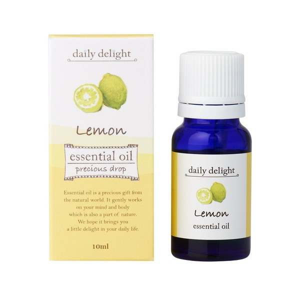deiri-dyiraito Essential Oil Lemon 10ml (100% Natural Essential Oils Aroma Citrus Refreshing and Alright We Also Offer Scent)