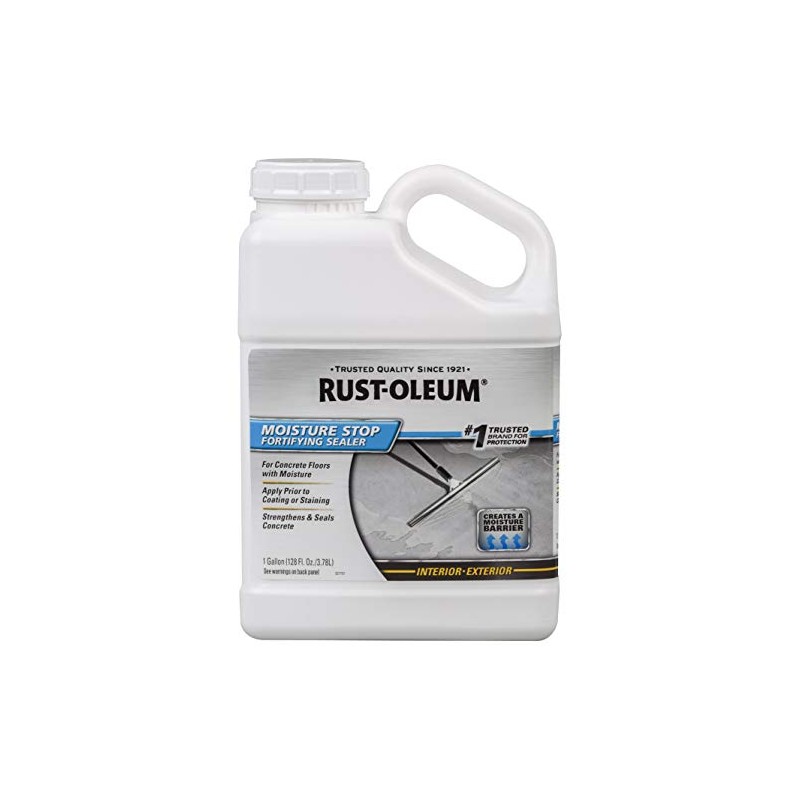 Rust-Oleum 301239 Concrete Moisture Stop Fortifying Sealer, Gallon