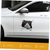 Gatuida Car Window Sticker Unique Cat Pattern Automotive Decal Stickers