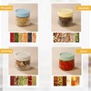 4 Pack 250 ml Overnight Oats Jars, Preserving Jars with
