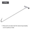 uxcell 23inch T-Handle Meat Boning Hook, Galvanized T Hooks for