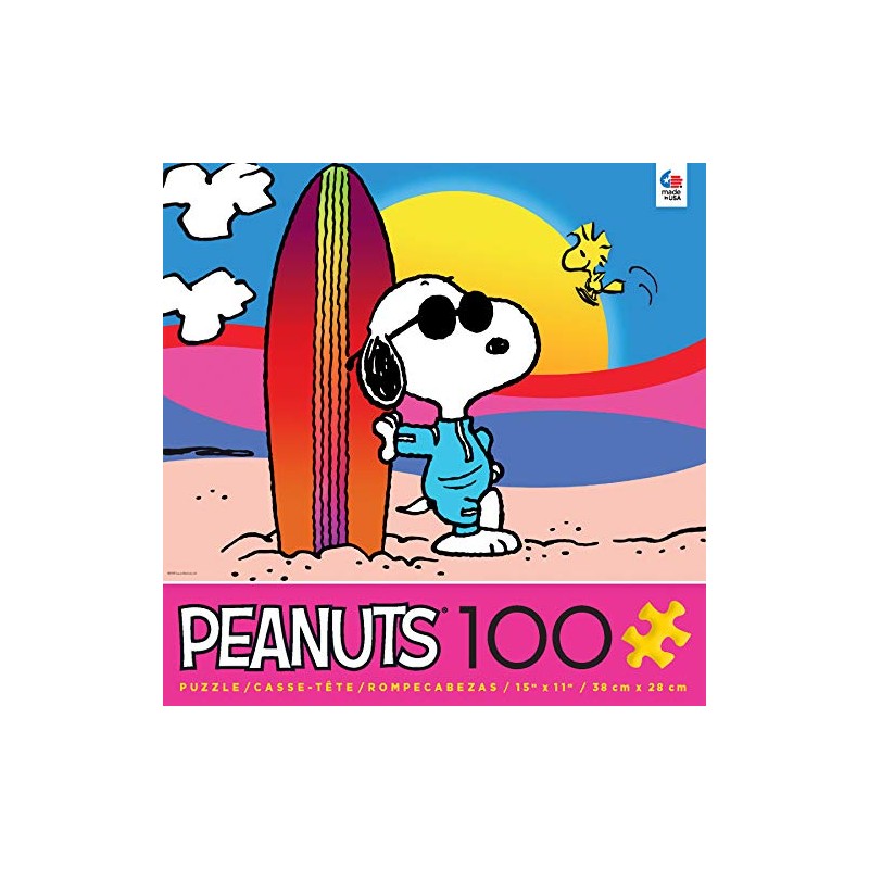 Ceaco - Peanuts - Malibu - 100 Piece Jigsaw Puzzle