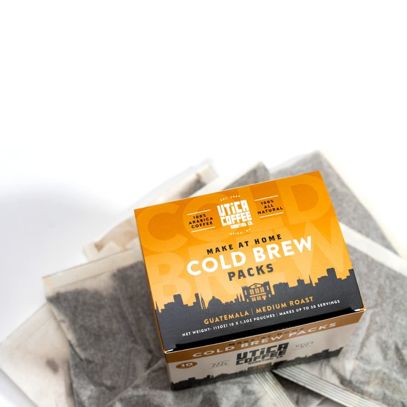 Utica Coffee Roasting Co.® Cold Brew Steeping Pouches | 10
