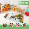 Dinosaur Sleeping Bag Children with Pillow Zip, Foldable Children's Sleeping