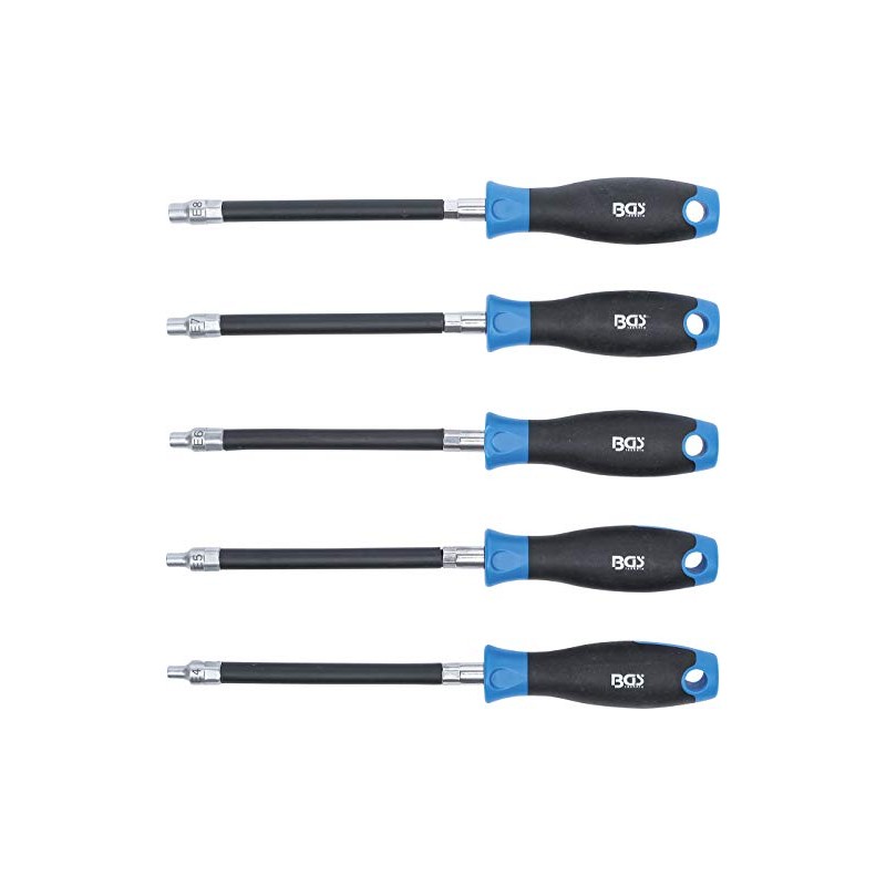 BGS 70019 | Flexible Screwdriver Set | E-Profile E4 -