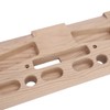 Keenso Wooden Rock Climbing Hangboard, Wooden Hangboard Climbing Board Fingerboard