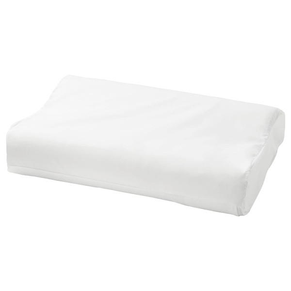 Ikea Rosenskarm Pillowcase for Ergonomic Pillow White 13x20 504.493.42