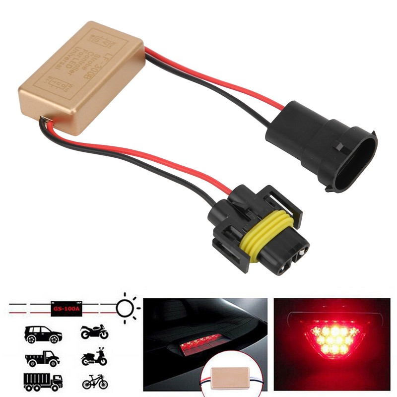 Flash Strobe Controller Box Continuous Flashing Module H8 H9 H11