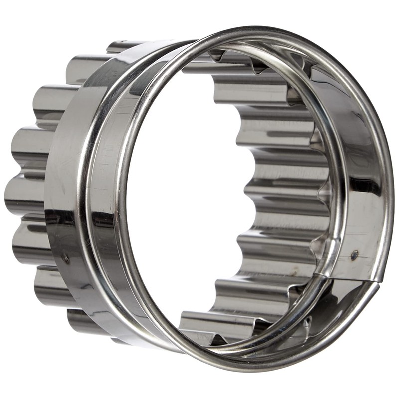 Städter Linzer-Ausstecher, Edelstahl, Silber, 4,8cm