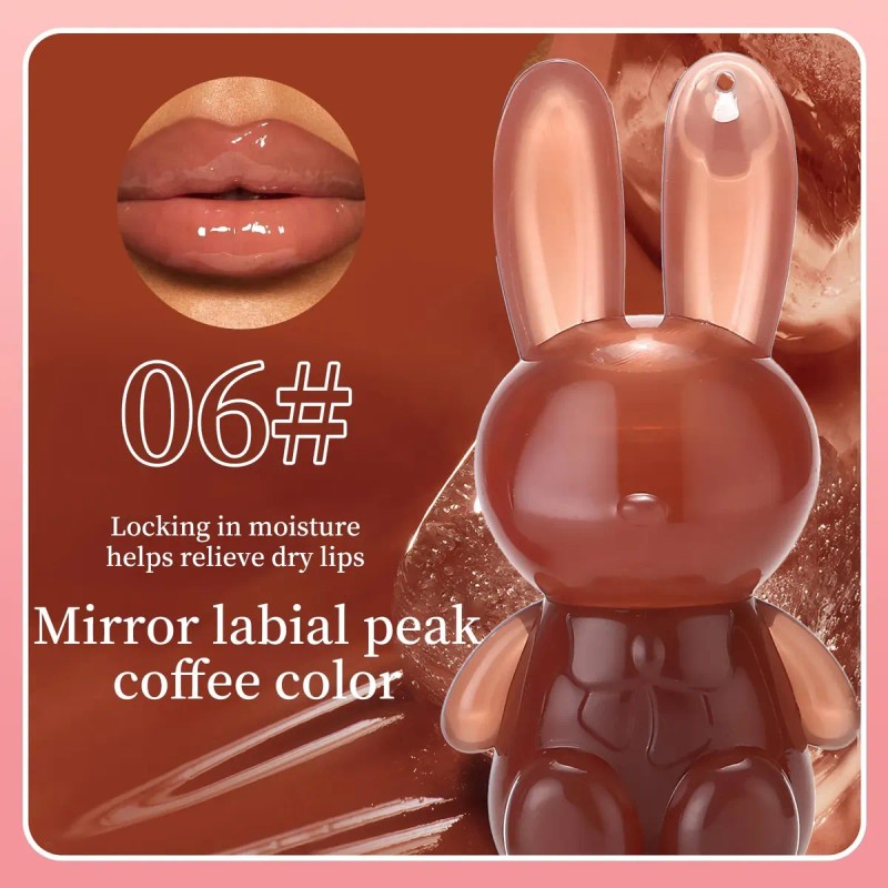 4pcs Labiales Líquidos Conejo Pintalabios Líquido De Conejo