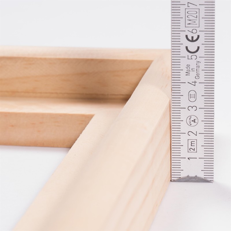 2 WOOD TRAY SHADOW GAP FRAMES FOR ARTIST CANVAS in