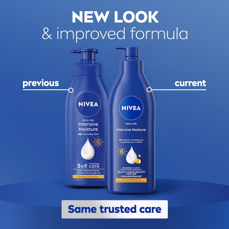 Nivea Intensive Moisture Body Milk SPF15 (350ml)