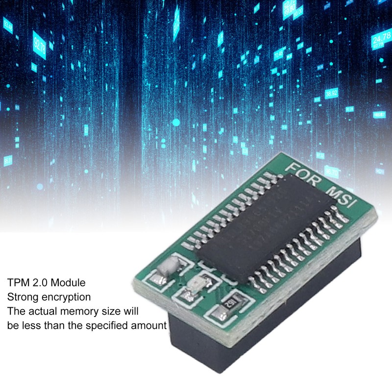TPM Encryption Security Module 14Pin TPM2.0 Security Board for Windows