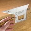 45°-90°-45° Saddle Square and Miter