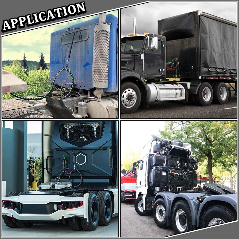 CheeMuii Semi Truck Air Line Kit 12 ft 3 in