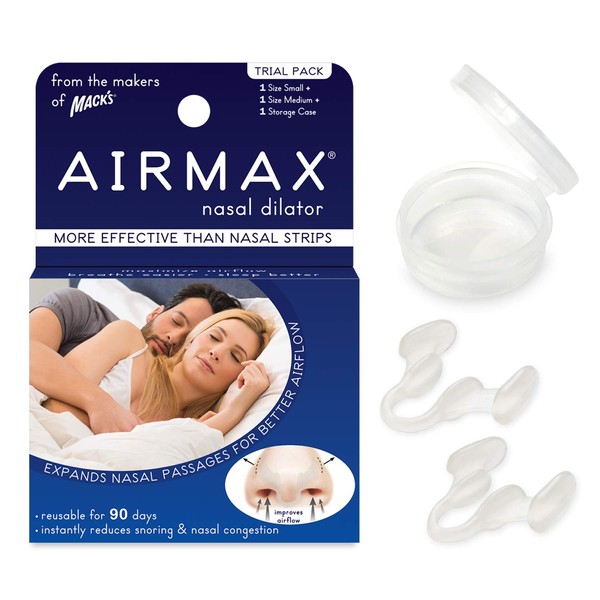 AIRMAX Nasal Dilator for Better Sleep - Natural, Comfortable, Anti
