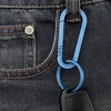 Titanium Alloy Keychain Key Holder Quick Release Keychain Backpack Hanging