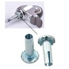 heyous 8PCS Caster Sockets 3/8" x 1-1/4" Metal Caster Stem