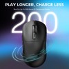 ATTACK SHARK X3 Lightweight Wireless Gaming Mouse with Tri-Mode 2.4G/USB-C
