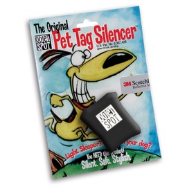 Quiet Spot Pet Tag Silencer (Black)