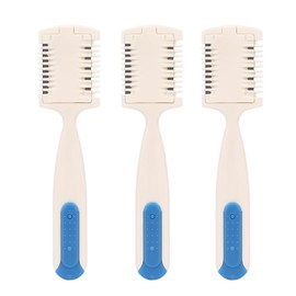Vctitil 3 Pack Haircut Razor Comb Hair Repair Hair Beauty Universal Hair Cutting Tool Trimmer Comb DIY Cutter Blades Trimmer Hair Trimmer Tool Combs