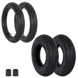 2 set of 8.5x2 Tires & Inner Tubes 8 1/2x2 Electric Tire 50/75-6.1 Scooter Replacement Wheels for Bladez Electric Scooters, Pocket Bikes, Gas Scooter, Mini Choppers and Mini Bikes