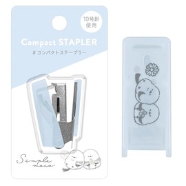 Kamio Japan 225610 Simple Moco Stapler Compact Stapler