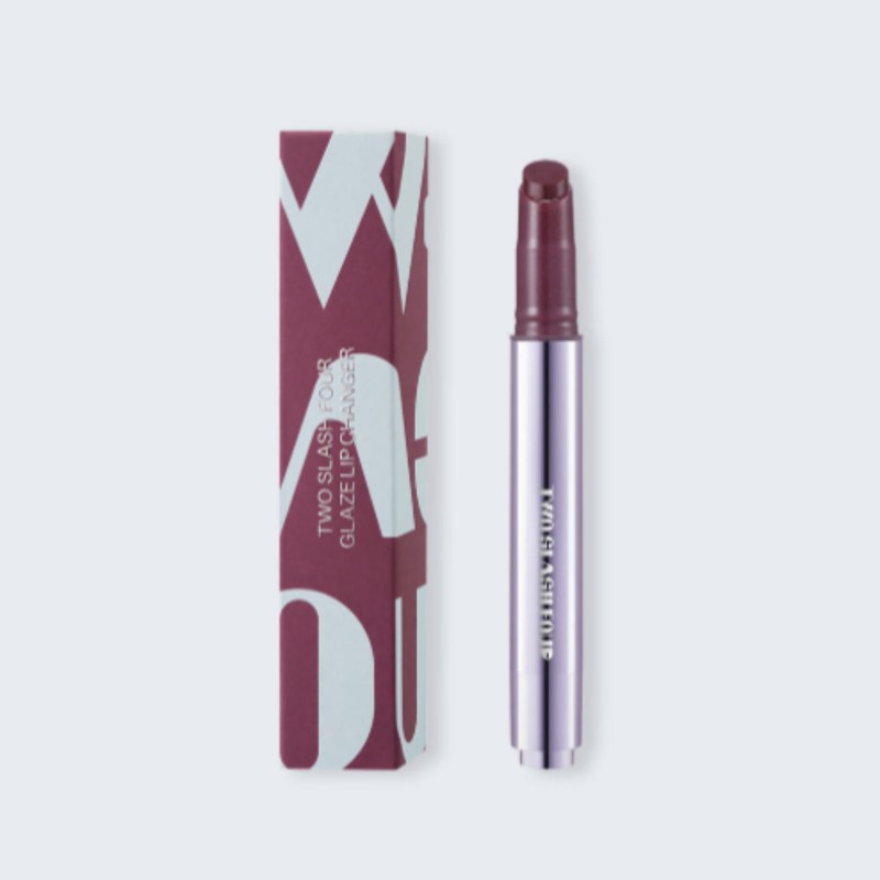 Two Slashpo Lip Gloss Glaze Lip Changer Nu Black Cherry