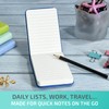 NeatVilla Tiny Notebook 3x4 Small Notepad Pocket Size, A7 Leather