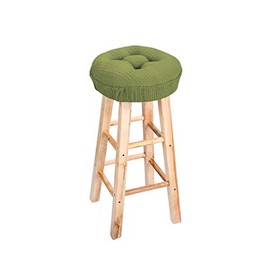 Lominc 12.5" Round Bar Stool Cushion, Thick Padded for 11"-12.5" Wooden/Meatl Stools,Help Relieve Pressure, with 4 Ties